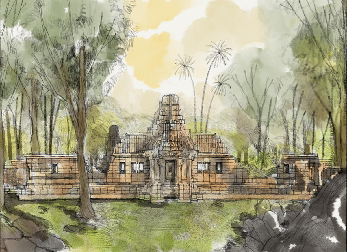 Level 4 - พื้นหลังที่มีรายละเอียด มีความซับซ้อนมาก 1,100-1,500 Baht